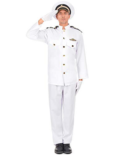 DEGUISE TOI Marineoffizier Kostüm für Herren - Weiß