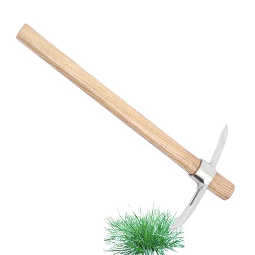 Spitzhacke, Spitzhacke | Mattock Garten-Spitzhacke mit 2-in-1-Design - Multifunktionale kleine Spitzhacke aus Edelstahl mit Griff zum Bearbeiten des Bodens und zum Ausheben von Gräben