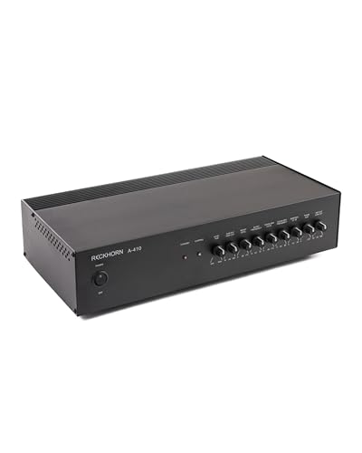 Reckhorn A-410 Elektronisches Bau Element Verstärker, 1 Kanal, 400 Watt, Metallgehäuse, A-410 Subwoofer Mono Verstärker