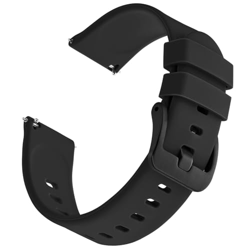 22mm Quick Release Uhrenarmband Kompatibel mit Garmin Venu 2/Venu 3/Vivoactive 4/Forerunner 255/265 Armband, Sport Weich Silikon Ersatzband für Gear S3 Classic/Xiaomi Redmi Watch 5 Active/5 Lite