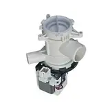 Ablaufpumpe Alternativ beko 2840940200 Hanyu mit Pumpenkopf und Sieb für Waschmaschine Arcelik Bomann Cylinda Altus Atlas Blomberg WML WMB WTV PWTV EWTC WMO622 WCA100 LLF10W3 uvm