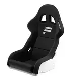 FANATEC ClubSport GT Sim Racing Cockpit-Sitzt – Festigkeit und Steifheit, faserverstärkte Schale, Schale Faserverstärktem, Atmungsaktivem Stoff, Lendenstütze – Weiß