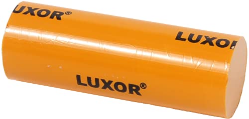 LUXOR Orange Polierpaste – Hochglanzpolitur, super Finish für Gold, Silber, Platin, Bronze, Messing, Kupfer, Lacke, Harze, Edelstahl – Ø 30 x 80 mm