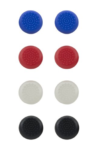 Speedlink STIX Controller Cap Set – Aufsätze für Analog-Sticks für Controller der PlayStation 4 und PlayStation 5, mehrfarbig, blau, rot, weiß, schwarz