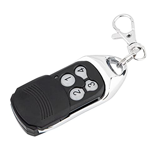 LAWOHO 433MHz Handsender kompatibel mit Normstahl Crawford EA433 2KM Micro | EA433 2KS | EA433 4KS | RCU 433-2 | RCU 433-4 | N002800 | T433-4 Fernbedienung 4 Kanäle 1 Stück