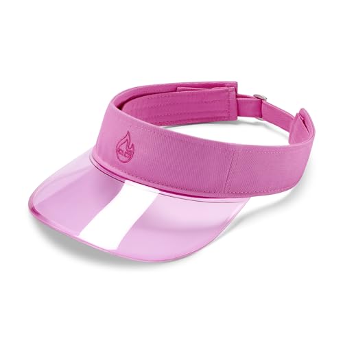 Johnny Urban Visor Cap Damen und Herren Pink - Joy - Sonnenschutz fürs Gesicht - Visier Kopfbedeckung mit UV-Schutz - Sommer, Festival, Urlaub