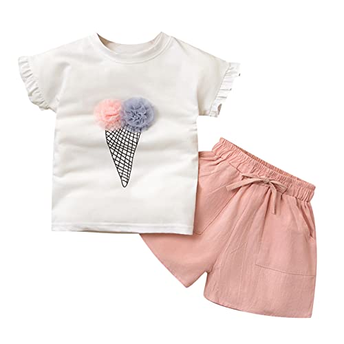 Uwdiohq Sonderangebote Outfits-Brief Mädchen Töpfe + Kurze Hosen Kinder Baby-Kleidung Jogginganzug 140 Kinderkleidung Mädchen 92 98 Babybody Mit Spruch Tante BAB Sale Angebote Bestellung