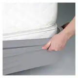 Extra tiefer, genialer Boxspring-Bezug, Jersey, gestrickt, dehnbar, 4 Seiten, Bettkastenbezug, passend für Doppelbett, Doppelbett, Queen-Size-Bett, Kingsize-Bett, 200 x 200 cm