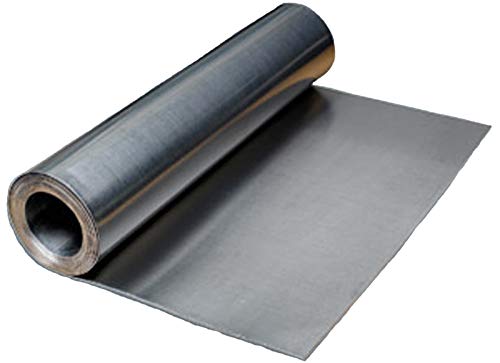Handel Hoffmann Meterware Walzblei Saturn 25 cm Breit x 1,25 mm stark x 1 m lang Dachdeckerblei