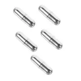 iplusmile 5st Magnetischer Rührbecher Magnetisches Rührpaddel Magnetrührstab Magnetischer Rührstab Für Selbstrührende Becher Magnetplatte Magnetstab Rostfreier Stahl Silver Wiederverwendbar