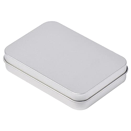 RKJRTK Spielkartenbox Sammelkarte für Koffer Kartenaufbewahrung Dose Karte Karte für Koffer Leere Metall Aufbewahrungsbox für Gaming