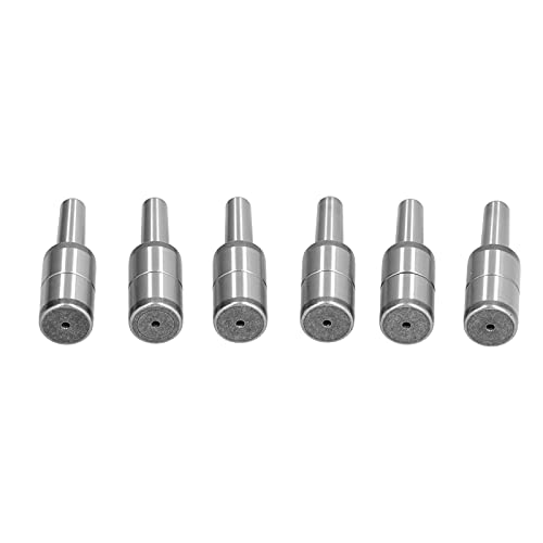 BORDSTRACT Führungsstift-Buchsen-Set, 6 Sätze Führungsstift-Buchsen, Metallunterstütztes Positionierungsformzubehör 20 X 12 X 18 X 50, Silikonkautschukform Für Zubehör Für Die Elektronikindustrie