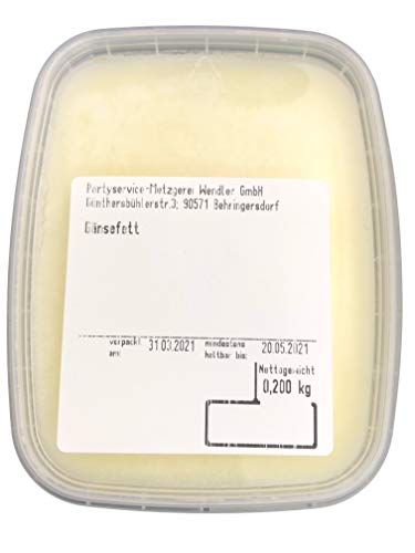 Gänsefett/Gänseschmalz hausgemacht (1000gr)