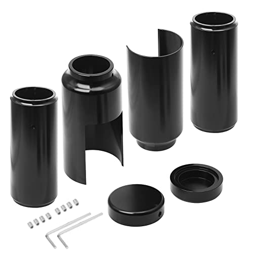 FTKDMT Motorcycle Full Front Fork Covers Tube Caps Protector Fits for Harley Softail M8 Street Bob FXBB FXBBS 2018-2022