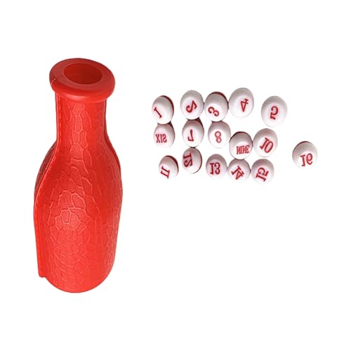 Kfwfuaee Billardwürfel-Shaker-Flasche, Billardbedarf, verschleißfest, Poolflasche, Billardflasche, Shaker, Billard-Zubehör