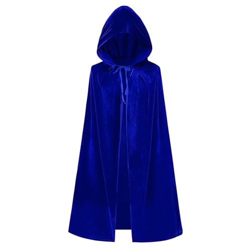 Clundoo Kinder Kapuzen Velvet Cloak Halloween Weihnachten Fancy Cape für Kinder