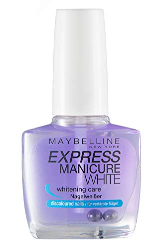 Maybelline New York Nagellack, Aufhellend, Express Maniure White Nagelweißer, 10 ml