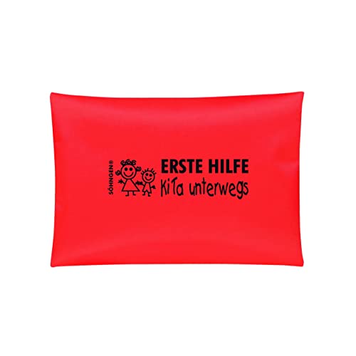 Söhngen Erste-Hilfe Set KiTa unterwegs (Verbandset mit Füllung, für Kinder/Kleinkinder, Verbandstoffe + Erste-Hilfe Material in kleinen Größen, Notfall Set, Pflaster, Mitnahmeset)
