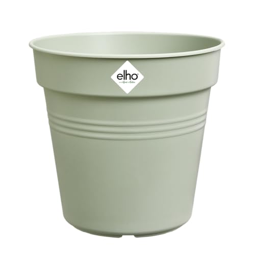 elho Green Basics Anzuchttopf 19 - Growpot für Züchten und Ernten - Ø 19.0 x H 17.4 cm - Grün/Steingrün