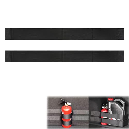 Widerstandsfähig Auto Organizer Kofferraum Klettbänder, 2 Stück Kofferraum Klett, Kofferraum Organizer Klett, Klettbänder zur Befestigung von Gegenständen im Auto zum Aufbewahren & Verstauen (40cm)