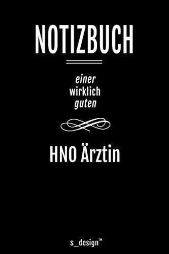 Notizbuch für HNO Ärzte / HNO Arzt / HNO Ärztin: Originelle Geschenk-Idee [120 Seiten kariertes blanko Papier]