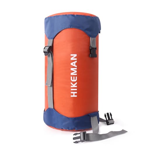 Kompressionssack 35L, Ultraleichter Kompressionssack für Schlafsack, Wasserfester Kompressionssack Schlafsack Packsack, Platzsparende Aufbewahrungstasche, für Outdoor, Camping, Wandern, Reisen