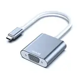 BENFEI USB C auf VGA Adapter, USB Typ C [Thunderbolt 3/4 kompatibel] auf VGA Adapter für iPhone 15 Pro/Max MacBook Pro/Air 2023 iPad Pro iMac S23 XPS 17 usw