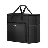 BUBM Computer Nylon Tragetasche, Desktop-PC Computer-Host Tasche, Groß Aufbewahrungstasche für Transportieren von Computer-Hauptprozessorgehäuse, Monitor, Tastatur und Maus (64 * 40 * 54cm)