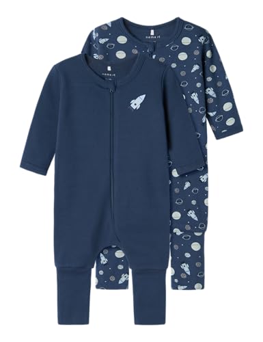 Name It Dark Space Baby Pyjama 2 Units 9 Months