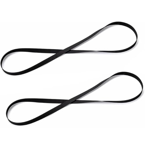AFCJLTO 2X Ersatzriemen für Plattenspieler: 20 cm, hochwertiges Gummi für störungsfreies Abspielen, Recorder & Phonograph Gürtel für Verschiedene Modelle, perfekte Klangqualität und Musikgenuss
