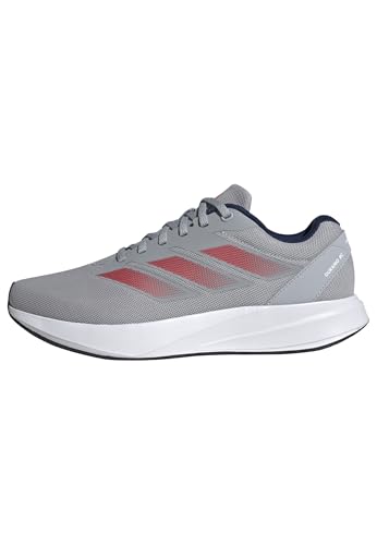adidas Unisex Duramo RC Running Shoes Laufschuhe, Halo Silver/Pure Ruby/Dark Blue