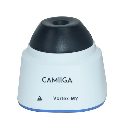 CAMIIGA Vortex Mixer,Vortex-MY labor-vortex-schüttler,Vortex Schüttler,Mixer Schüttler, 3000 U/min, Labor Mini mischer Nagellack, Wimpernkleber, Pigmenten und Acrylfarben