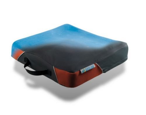 systam Sitzkissen P371C-HR Foam Rollstuhl-Sitzkissen Anti-Dekubitus langes Sitzen im Rollstuhl Größe 51 x 46 cm