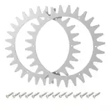 4-teiliges Anti-Rutsch-Spikes-Set für Yardforce Mähroboter TLYA01 für verbesserte Stabilität auf Pisten und unebenem Gelände