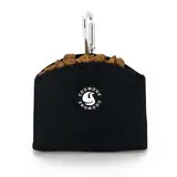 COOWONE Leckerli-Tasche mit magnetischer Öffnung für Hündchen-Leckerli-Snack-Taschen Hundeleckerli-Trägerhalter mit Clip (Schwarz)