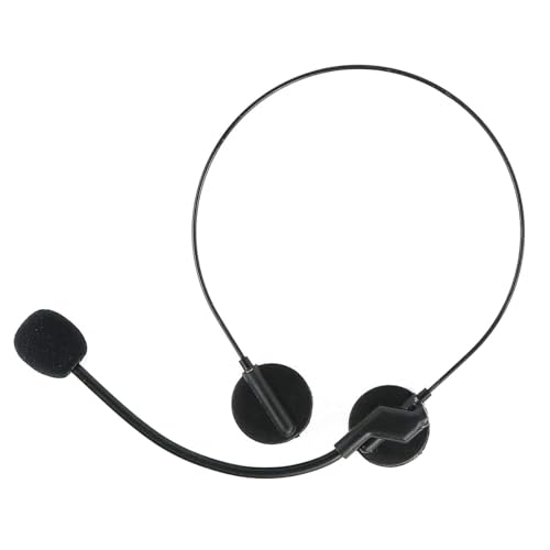 Ieron Funktelefon-Headset, Requisitenmikrofon, ausgefallener Kostüm-Kopfschmuck für Cosplay-Partys, Themenveranstaltungen und Bühnenauftritte