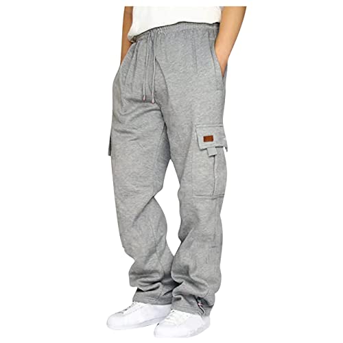 Hosen Herren Cargo Hose Lange Unterhosen Herren Baumwolle Regenbogen Strumpfhose Kinder Jogginghose Herren Schwarze Hosen Männer Bodybuilder Hose Männer Hosen XXL Elfenbein M