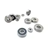 2 Stück T16 Nicht standardmäßiges Lager mit Flacher Bodenrille und Laufrolle, gerillte Schiene T-16,5, Größe 5 x 16,5 x 9 x 11 m(M5 Screw)