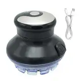 Drahtlose Rotationsrasierer – Professionelle Männer-Finish, leise Risse für empfindliche Haut | Wasserdichter Rasierer mit LED-Display, Toiletten-Set