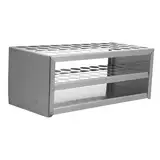 JECOMPRIS Reagenzglasgestell Gestell für Zentrifugenröhrchen Laborzentrifuge riesiges Reagenzglas Reagenzgläser Rohrgestelle Ständer für Zentrifugenröhrchen Rostfreier Stahl Silber