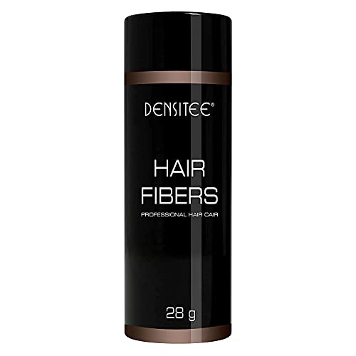 DENSITEE® Keratinfasern zur HAARVERDICHTUNG Verdeckt HAARAUSFALL & KAHLHEIT mit Soforteffekt 28 g Hair Building Fibers SCHÜTTHAAR + STREUHAAR DICHTERES Haar & VOLUMEN Ansatz Retouch Mittelbraun