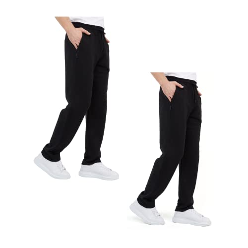 COMEOR Jogginghose Herren Baumwolle Sweathose - Lange Sport Hose Herren - Jogger Trainingshose Herren, Relaxing Hose