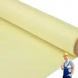 Hbbgdiy 1m x 1m 1500d Kevlar Stoffblech 220 g Aramid-Gewebe, hochfestes geschnittenes gelbes gelbes Tuch für Schutzkleidung, Verstärkung und DIY-Projekte