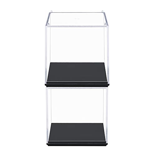 Tingacraft 2 Stück Acryl Vitrine 96 x 96 x 95 mm für Sammelfiguren