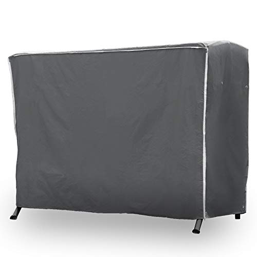 Purovi Hollywoodschaukel Abdeckung (210x150x150) - Premium-Schutzhülle für Gartenschaukel - UV-Schutz, Wasserdicht - Universal Größe - Garten Zubehör