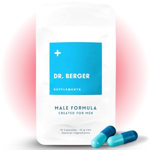 Potenzmittel Extra Stark für Männer Sofortwirkung – Testosteron Booster für Männer mit Maca Pulver, L-Arginin, Tribulus & Ginseng – 15 Kapseln - Potenzmittel für Mann