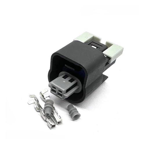 ANNBCDL 1/2 Pin Starter Teile Auto Ventil Stecker 15355319 15335987 Automobil Nockenwelle Intake Draht Buchse(Purple plug,1 Set)