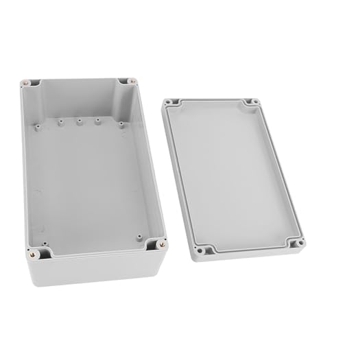 ABS Electrical Project Box Gehäuse Instrument Hülle Wasserfestes IP65 Stark Flammhemmend für den Gebrauch in Innen- und Außenbereiche (200 * 120 * 75MM)