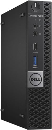 Dell Optiplex 7050 Mini-PC Desktop-Computer (überholt) CPU Intel Core i5-6400T, 8 GB RAM, 240 GB SSD, Windows 11 Pro, HDMI Wi-Fi