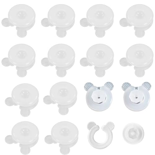 MALOUSUN 15 Paar Bettdeckenhalter,Bettdecken Clips,Bettdeckenclips,Bettdeckenhalter Gegen Verrutschen,Bettdecken Klammern,rutschfeste Duvet Cover für Bettdeckenbezug,Bettbezug Pins,Steppdecken Halter